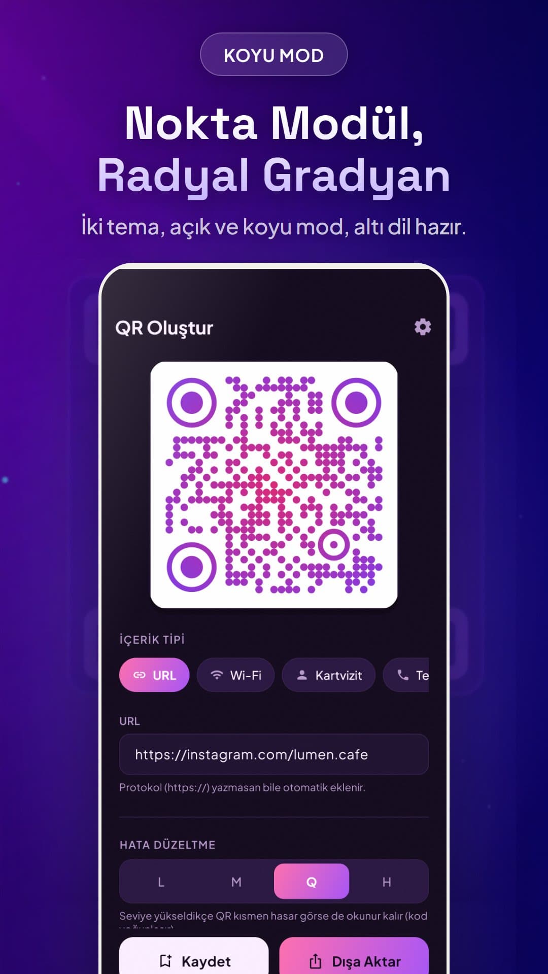QR Stüdyo screenshot