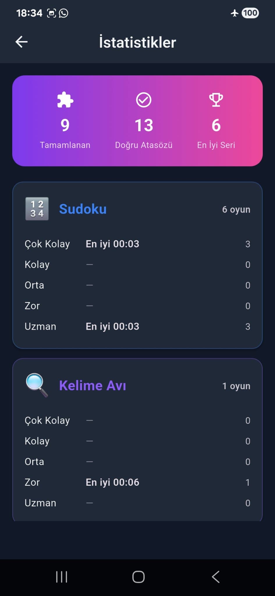 Bulmaca Ustası screenshot