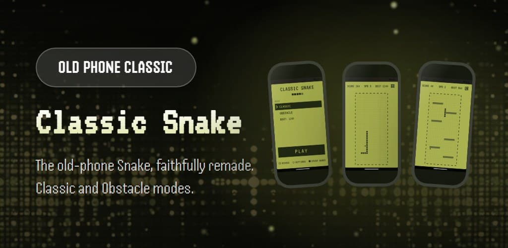 Classic Snake: Old Phone Game cover