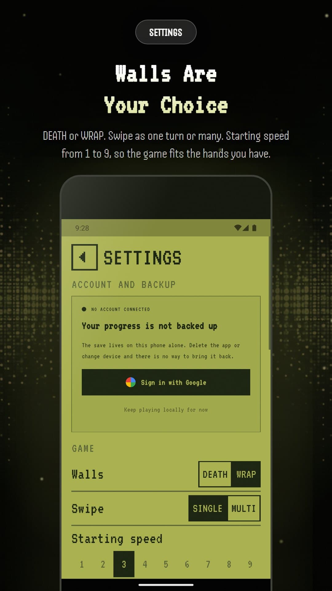 Classic Snake: Old Phone Game screenshot