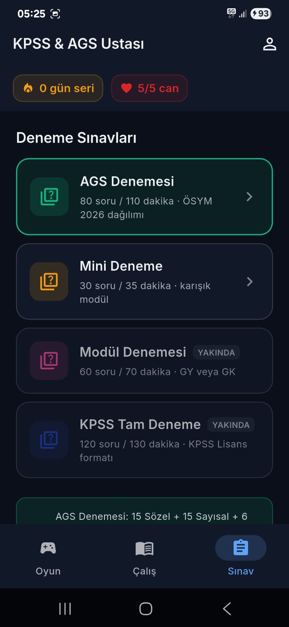 KPSS & AGS Ustası screenshot