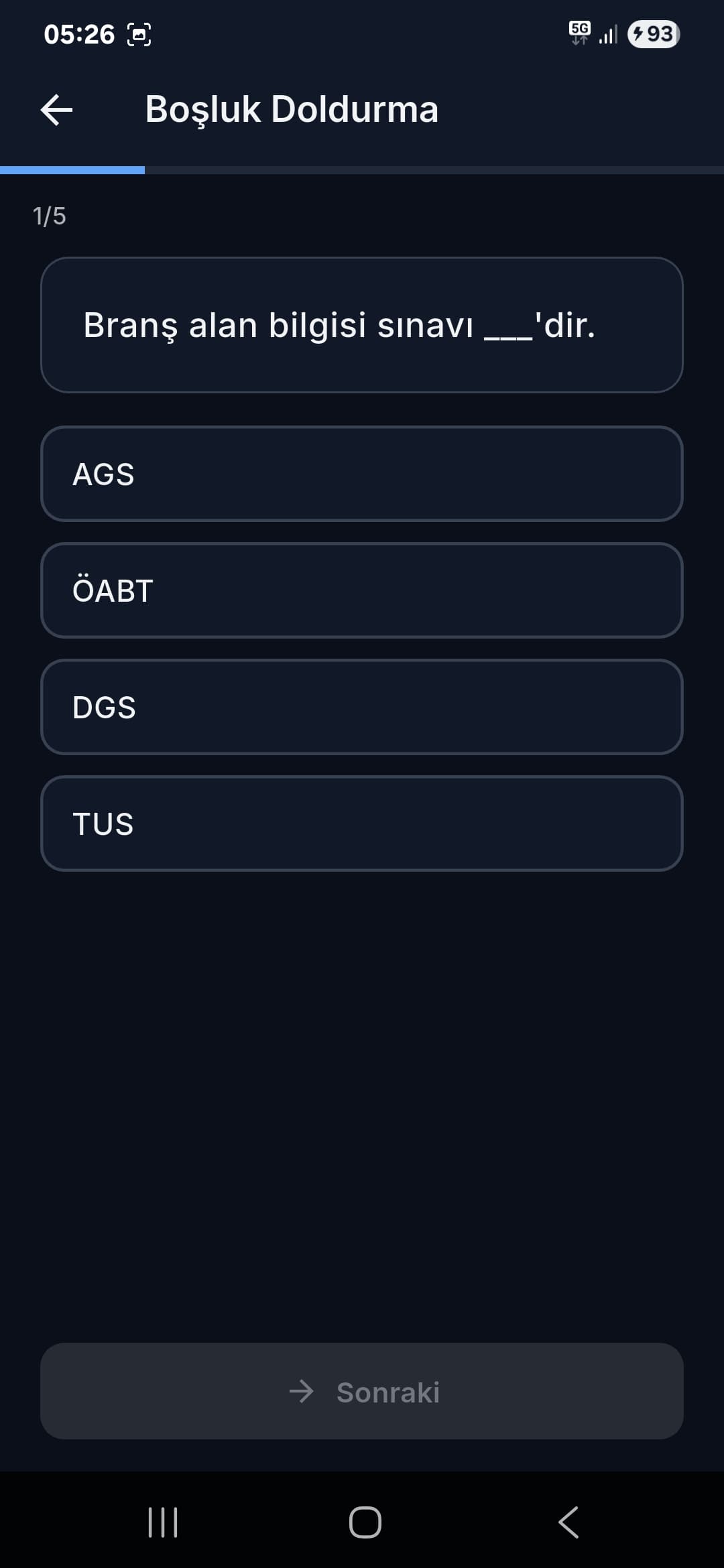 KPSS & AGS Ustası screenshot