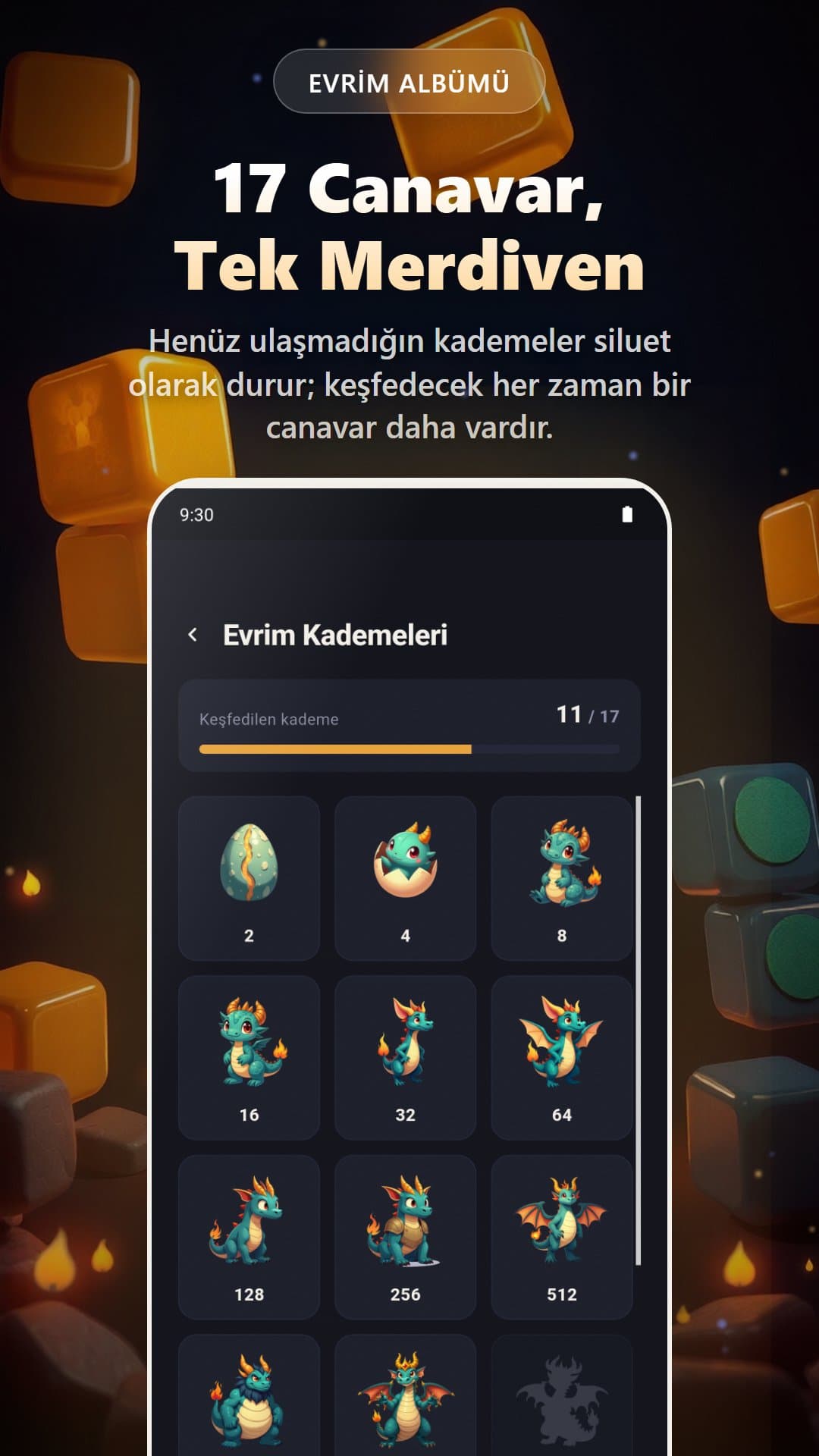Monster 2048 screenshot