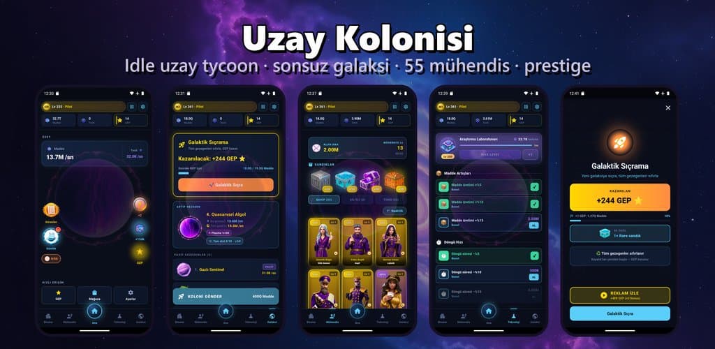 Uzay Kolonisi cover